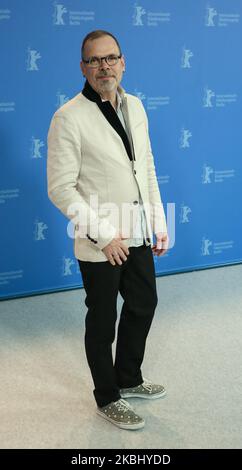 Der amerikanische investigative Reporter und Regisseur David France posiert beim Fotogespräch „Welcome to Tschetschenien“ während der Berlinale 70. am 26. Februar 2020 im Grand Hyatt in Berlin. (Foto von Dominika Zarzycka/NurPhoto) Stockfoto
