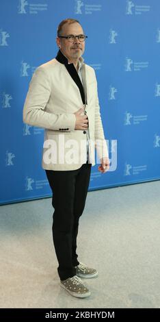 Der amerikanische investigative Reporter und Regisseur David France posiert beim Fotogespräch „Welcome to Tschetschenien“ während der Berlinale 70. am 26. Februar 2020 im Grand Hyatt in Berlin. (Foto von Dominika Zarzycka/NurPhoto) Stockfoto