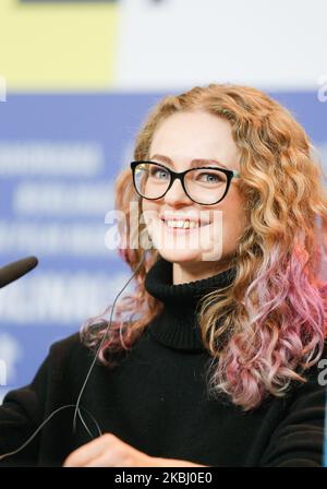 Die Schauspielerin Olga Shkabarnya besuchte die ''DAU. Natasha' Pressekonferenz während der Berlinale International Film Festival 70. am 26. Februar 2020 im Grand Hyatt in Berlin. (Foto von Dominika Zarzycka/NurPhoto) Stockfoto