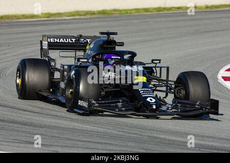 03 RICCIARDO Daniel (aus), Renault F1 Team RS20, Aktion während der Formel 1 Wintertests auf dem Circuit de Barcelona - Catalunya am 28. Februar 2020 in Barcelona, Spanien. (Foto von Xavier Bonilla/NurPhoto) Stockfoto