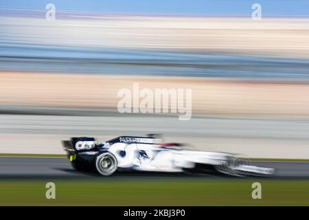 26 KVYAT Daniil (rus), Scuderia Alpha Tauri AT01 Honda, Aktion während der Formel 1 Wintertests auf dem Circuit de Barcelona - Catalunya am 28. Februar 2020 in Barcelona, Spanien. (Foto von Xavier Bonilla/NurPhoto) Stockfoto
