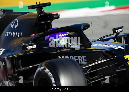 03 RICCIARDO Daniel (aus), Renault F1 Team RS20, Aktion während der Formel 1 Wintertests auf dem Circuit de Barcelona - Catalunya am 28. Februar 2020 in Barcelona, Spanien. (Foto von Xavier Bonilla/NurPhoto) Stockfoto