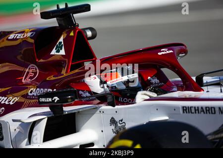 07 RÄIKKÖNEN Kimi (FIN), Alfa Romeo Racing C39, Aktion während der Formel 1 Wintertests auf dem Circuit de Barcelona - Catalunya am 28. Februar 2020 in Barcelona, Spanien. (Foto von Xavier Bonilla/NurPhoto) Stockfoto