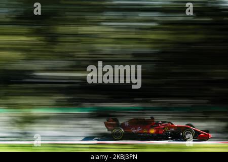 16 LECLERC Charles (mco), Scuderia Ferrari SF1000, Aktion während der Formel 1 Wintertests auf dem Circuit de Barcelona - Catalunya am 28. Februar 2020 in Barcelona, Spanien. (Foto von Xavier Bonilla/NurPhoto) Stockfoto