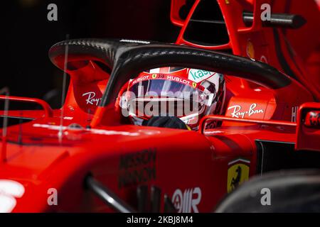 16 LECLERC Charles (mco), Scuderia Ferrari SF1000, Aktion während der Formel 1 Wintertests auf dem Circuit de Barcelona - Catalunya am 28. Februar 2020 in Barcelona, Spanien. (Foto von Xavier Bonilla/NurPhoto) Stockfoto