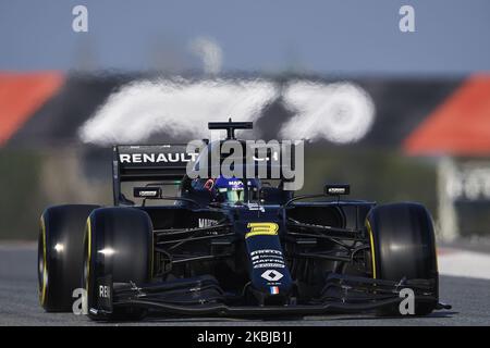 Daniel Ricciardo aus Australien fährt am dritten Tag des Formel-1-Wintertests auf dem Circuit de Barcelona-Catalunya am 21. Februar 2020 in Barcelona, Spanien, mit dem (3) Renault F1 Team. (Foto von Jose Breton/Pics Action/NurPhoto) Stockfoto