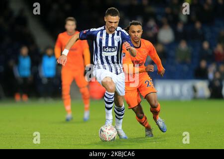 Während des FA Cup-Spiels zwischen West Bromwich Albion und Newcastle United am Dienstag, dem 3.. März 2020, in den Hawthorns, West Bromwich. (Foto von Leila Coker/ MI News/NurPhoto) Stockfoto