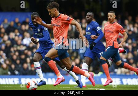 Evertons Dominic Calvert-Lewin in Aktion während der englischen Premier League zwischen Chelsea und dem Evertonat Stanford Bridge Stadium, London, England am 08. März 2020 (Foto by Action Foto Sport/NurPhoto) Stockfoto