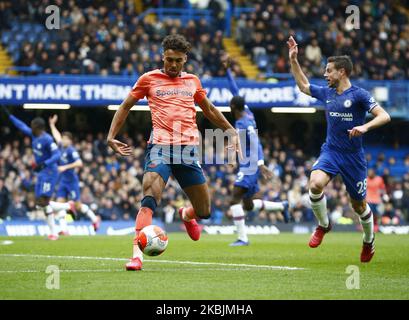 Evertons Dominic Calvert-Lewin in Aktion während der englischen Premier League zwischen Chelsea und dem Evertonat Stanford Bridge Stadium, London, England am 08. März 2020 (Foto by Action Foto Sport/NurPhoto) Stockfoto