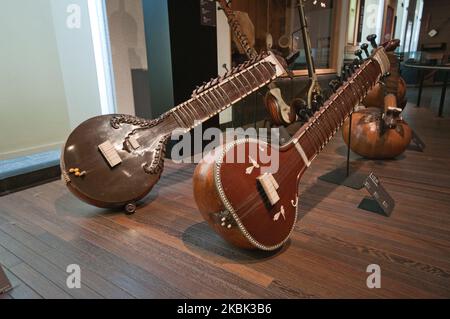 Musee des Instruments de Musique, Museum für Musikinstrumente (MIM), Rue Montagne de la Cour 2, Brüssel, Belgien Stockfoto