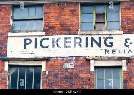 Pickering & Mayell Ltd Fabrik im Jewelry Quarter, Birmingham, England Stockfoto