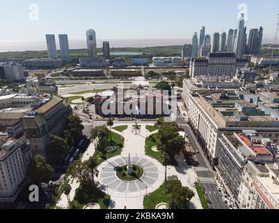 Ein leerer Blick auf Buenos Aires, Argentinien, am 20. März 2020. (Foto von Mario De Fina/NurPhoto) Stockfoto