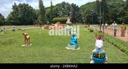 Lalbagh Botanical Gardens in Bengaluru (Bangalore), Karnataka, Indien. (Foto von Creative Touch Imaging Ltd./NurPhoto) Stockfoto