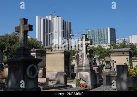 Montparnasse Cemetary, Paris, Frankreich Stockfoto