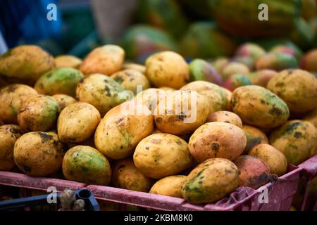 Tropische Früchte, Panama-Stadt, Republik Panama, Mittelamerika, Amerika Stockfoto