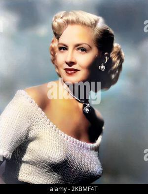 MARILYN MAXWELL (1921-1972) amerikanische Filmschauspielerin um 1955 Stockfoto