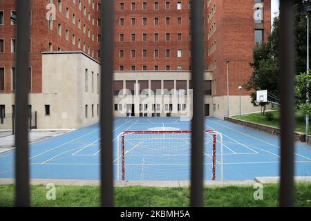 Universität für Pharmazie, in Barcelona, Spanien am 17. April 2020. (Foto von Joan Valls/Urbanandsport/NurPhoto) Stockfoto