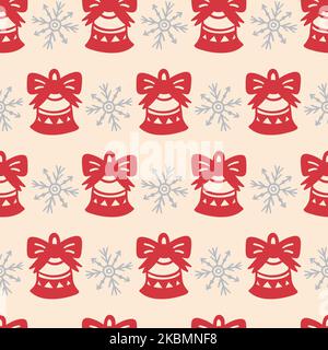 Weihnachten nahtlose Muster Stock Vektor
