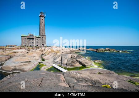 Leuchtturm Bengtskär, Kemiönsaari, Finnland Stockfoto