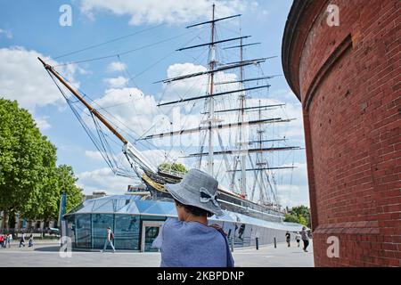 © 2022 John Angerson. Cutty Sark Greenwich, London. Stockfoto