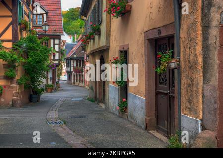 Ribeauville, Alsace, Haut-Rhin, Grand Est, Frankreich Stockfoto