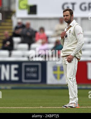 Mark Stoneman von Durham während des County Championship-Spiels zwischen Durham und Yorkshire im Emirates Riverside, Chester le Street, County Durham am Montag, den 5.. Mai 2014. (Foto von Mark Fletcher/MI News/NurPhoto) Stockfoto