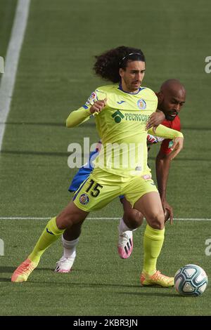 Marc Cucurella von Getafe während des Liga-Spiels zwischen Granada CF und Getafe CF im Estadio Nuevo Los Carmenes am 12. Juni 2020 in Granada, Spanien. (Foto von Jose Breton/Pics Action/NurPhoto) Stockfoto