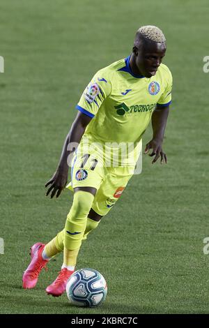 Amath von Getafe kontrolliert den Ball während des Liga-Spiels zwischen Granada CF und Getafe CF im Estadio Nuevo Los Carmenes am 12. Juni 2020 in Granada, Spanien. (Foto von Jose Breton/Pics Action/NurPhoto) Stockfoto