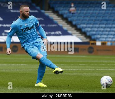 Wayne Rooney von Derby County während der EFL Sky Bet Championship zwischen Millwall und Derby County im Den Stadium, London, am 20.. Juni 2020 (Foto by Action Foto Sport/NurPhoto) Stockfoto