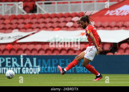 Ryan Shotton von Middlesbrough während des Sky Bet Championship-Spiels zwischen Middlesbrough und Swansea City am 20. Juni 2020 im Riverside Stadium, Middlesbrough, England. (Foto von Mark Fletcher/MI News/NurPhoto) Stockfoto