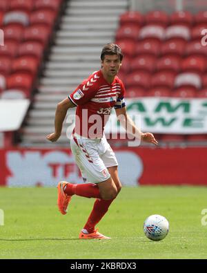 George Friend of Middlesbrough während des Sky Bet Championship-Spiels zwischen Middlesbrough und Swansea City am 20. Juni 2020 im Riverside Stadium, Middlesbrough, England. (Foto von Mark Fletcher/MI News/NurPhoto) Stockfoto