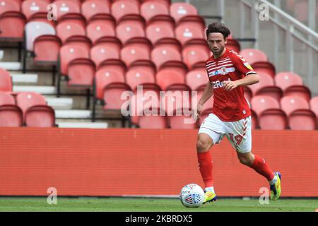 Patrick Roberts von Middlesbrough während des Sky Bet Championship-Spiels zwischen Middlesbrough und Swansea City am 20. Juni 2020 im Riverside Stadium, Middlesbrough, England. (Foto von Mark Fletcher/MI News/NurPhoto) Stockfoto