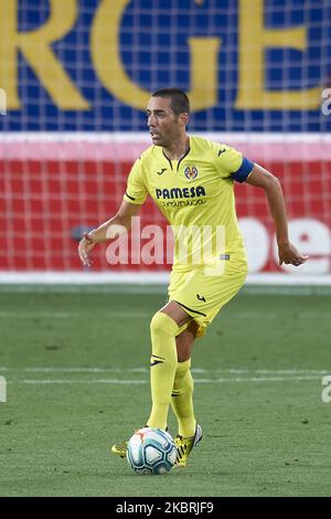 Bruno Soriano von Villarreal während des Liga-Spiels zwischen dem FC Villarreal und dem FC Sevilla im Estadio de la Ceramica am 22. Juni 2020 in Villareal, Spanien. (Foto von Jose Breton/Pics Action/NurPhoto) Stockfoto