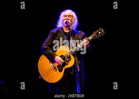 David Crosby spielt am 10 2014. Dezember live in Como, Italien (Foto: Mairo Cinquetti/NurPhoto) Stockfoto