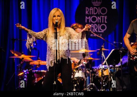 Patty Pravo tritt am 17 2014. Oktober live im Blue Note in Mailand auf (Foto: Mairo Cinquetti/NurPhoto) Stockfoto