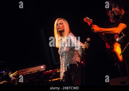 Patty Pravo tritt am 17 2014. Oktober live im Blue Note in Mailand auf (Foto: Mairo Cinquetti/NurPhoto) Stockfoto