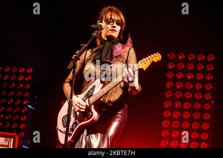 Carmen Consoli tritt am 5 2015. September live in der Carroponte in Mailand auf (Foto: Mairo Cinquetti/NurPhoto) Stockfoto