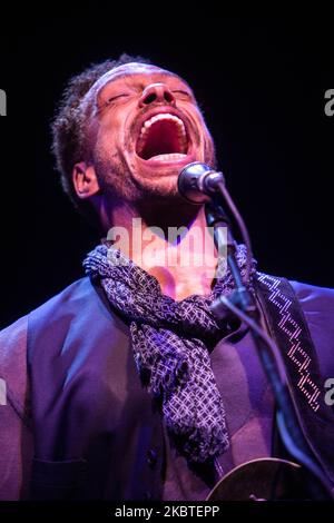 Gary Dourdan, besser bekannt für die Darstellung von Warrick Brown in der Fernsehserie CSI: Crime Scene Investigation, tritt am 22 2015. Mai live in Mailand auf (Foto: Mairo Cinquetti/NurPhoto) Stockfoto