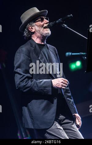 Francesco De Gregori spielt am 23 2016. März in Mailand, Italien (Foto: Mairo Cinquetti/NurPhoto) Stockfoto