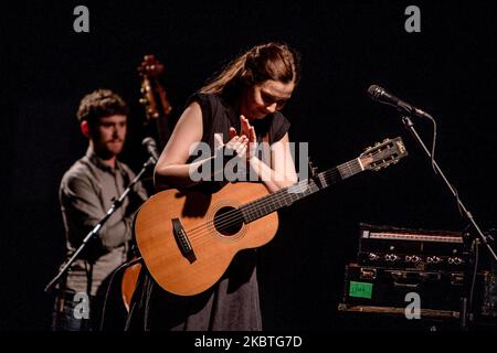 Lisa Hannigan spielt am 30 2016. Oktober live bei Fabrique in Mailand, Italien (Foto: Mairo Cinquetti/NurPhoto) Stockfoto