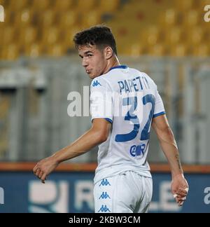 Andrea Papetti vom FC Brescia während des Spiels der Serie A zwischen US Lecce und dem FC Brescia am 22. Juli 2020 im Stadion „Via del Mare“ in Lecce, Italien (Foto: Gabriele Maricchiolo/NurPhoto) Stockfoto