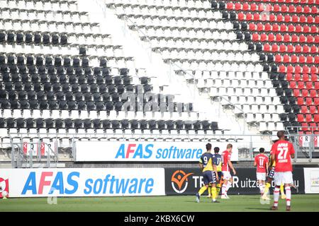 AFAS-Stadionfotos während eines Freundschaftsspiel zwischen AZ Alkmaar und AS Monaco im AFAS-Stadion in Alkmaar, Niederlande, am 15. August 2020. (Foto von Federico Guerra Moran/NurPhoto) Stockfoto