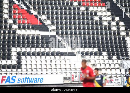 AFAS-Stadionfotos während eines Freundschaftsspiel zwischen AZ Alkmaar und AS Monaco im AFAS-Stadion in Alkmaar, Niederlande, am 15. August 2020. (Foto von Federico Guerra Moran/NurPhoto) Stockfoto