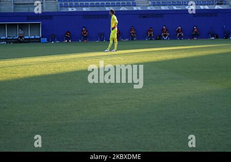 Diego Lopez während des Freundschaftsspiel zwischen RCD Espanyol und SD Huesca, gespielt in der Dani Jarque Sports City, am 22.. August 2020, in Barcelona, Spanien. (Foto von Joan Valls/Urbanandsport/NurPhoto) Stockfoto