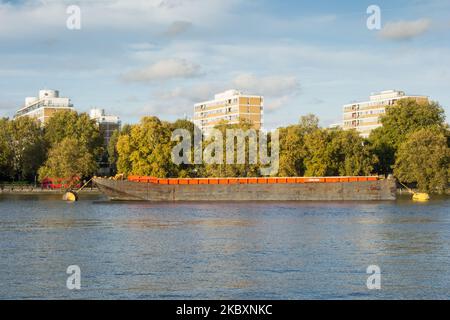 Wohnungen und Apartments auf der Telford Terrace in Pimlico, London, SW1, England, Großbritannien Stockfoto