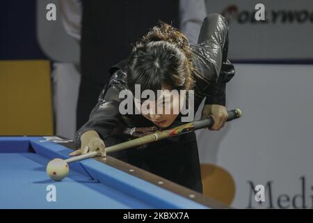 Cha You RAM aus Südkorea bei einem XTM International Team Carom Challange-Spiel in Goyang, Südkorea, am 15. September 2007. (Foto von Seung-il Ryu/NurPhoto) Stockfoto