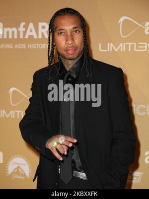 Tyga nimmt am 03. November 2022 an der amfAR Gala Los Angeles im Pacific Design Center 2022 in West Hollywood, Kalifornien, Teil. Foto: Crash/imageSPACE/Sipa USA Stockfoto