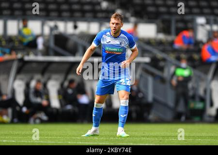 Jack Hindel von Barrow während des Carabao Cup-Spiels zwischen Derby County und Barrow im Pride Park, Derby, England, am 5. September 2020. (Foto von Jon Hobley/MI News/NurPhoto) Stockfoto