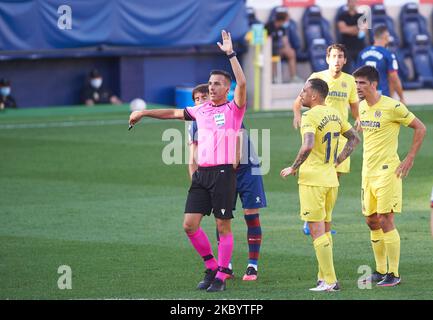 Estrada Fernandez während der La Liga Santander mach zwischen Villarreal und Huesca im Estadio de la Ceramica, am 13. September 2020 in Vila-real, Spanien (Foto: Maria Jose Segovia/NurPhoto) Stockfoto