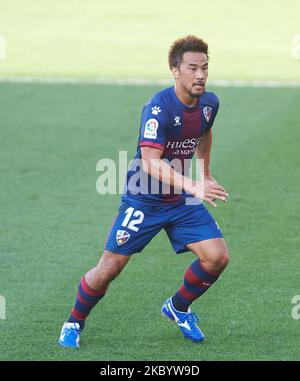 Shinji Okazaki von SD Huesca während der La Liga Santander mach zwischen Villarreal und Huesca im Estadio de la Ceramica, am 13. September 2020 in Vila-real, Spanien (Foto: Maria Jose Segovia/NurPhoto) Stockfoto